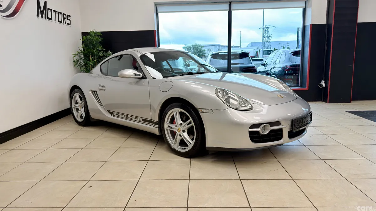 Porsche Cayman Coupe, Petrol, 2008, Silver