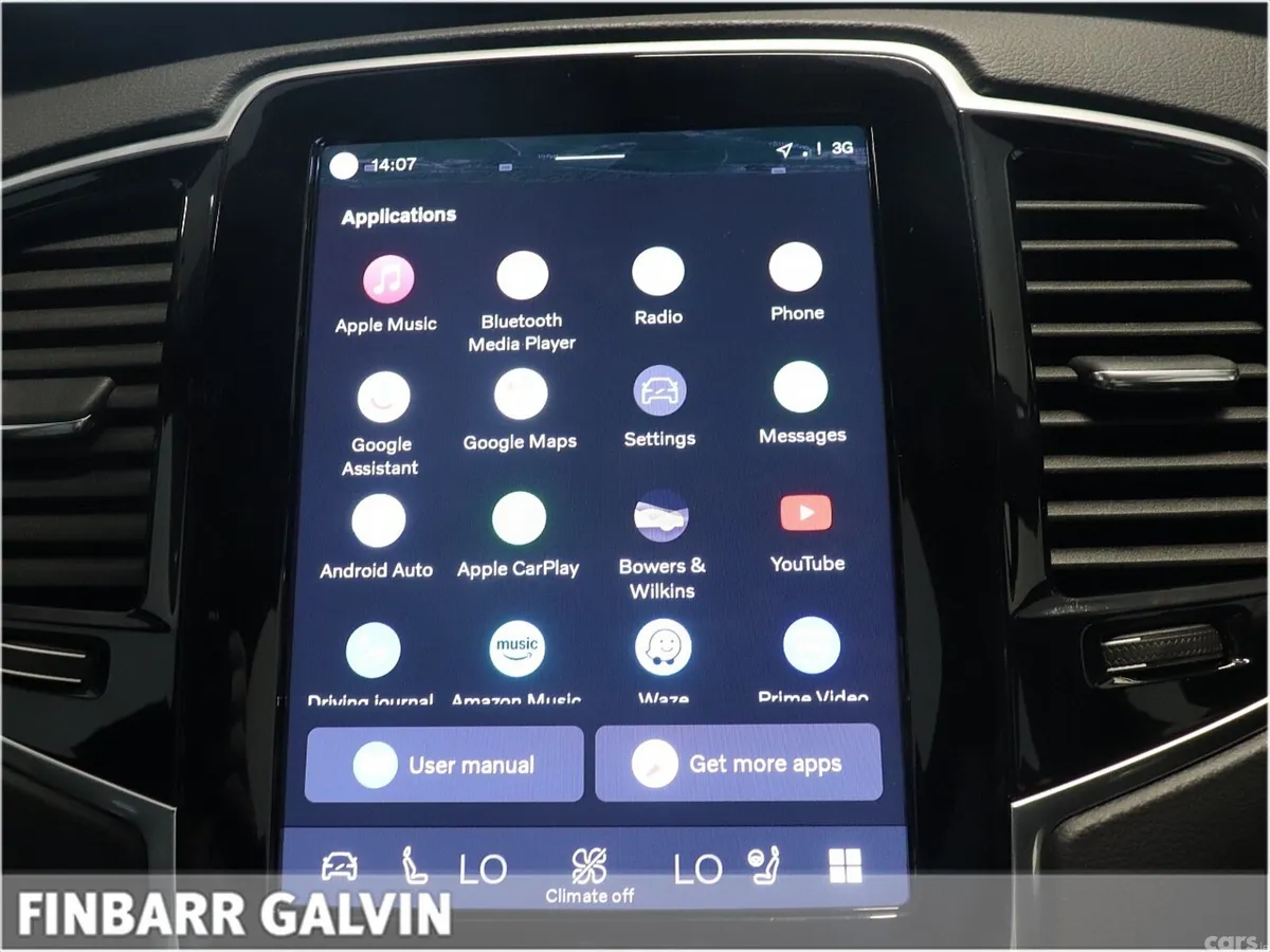 Volvo XC90 SUV, Petrol Plug-in Hybrid, 2023, Black