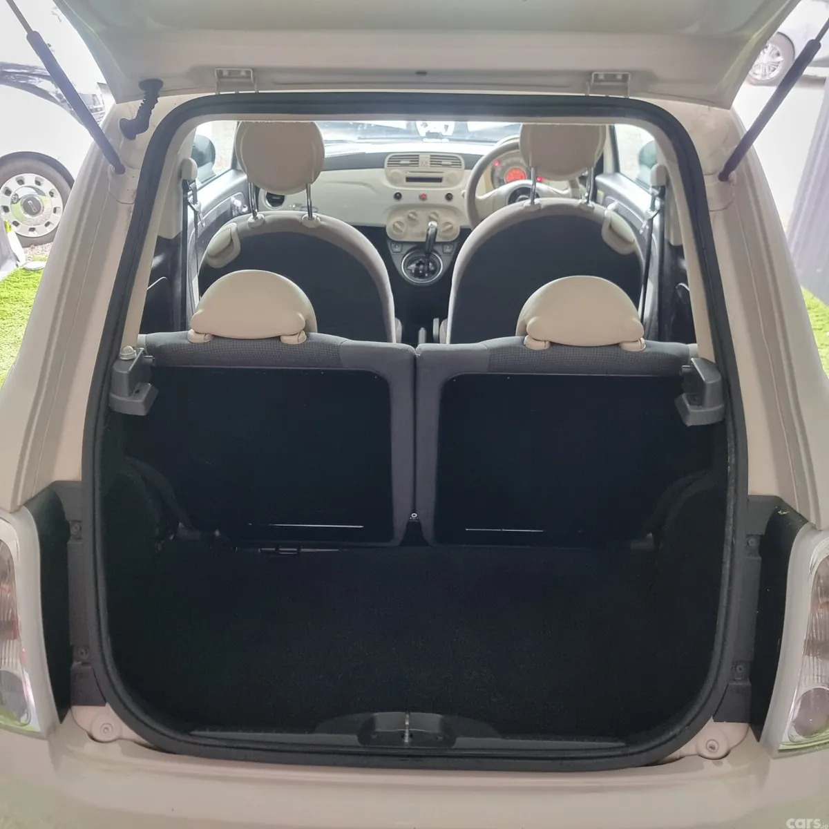 Fiat 500 Hatchback, Petrol, 2016, White