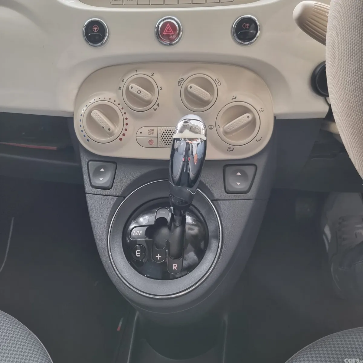 Fiat 500 Hatchback, Petrol, 2016, White