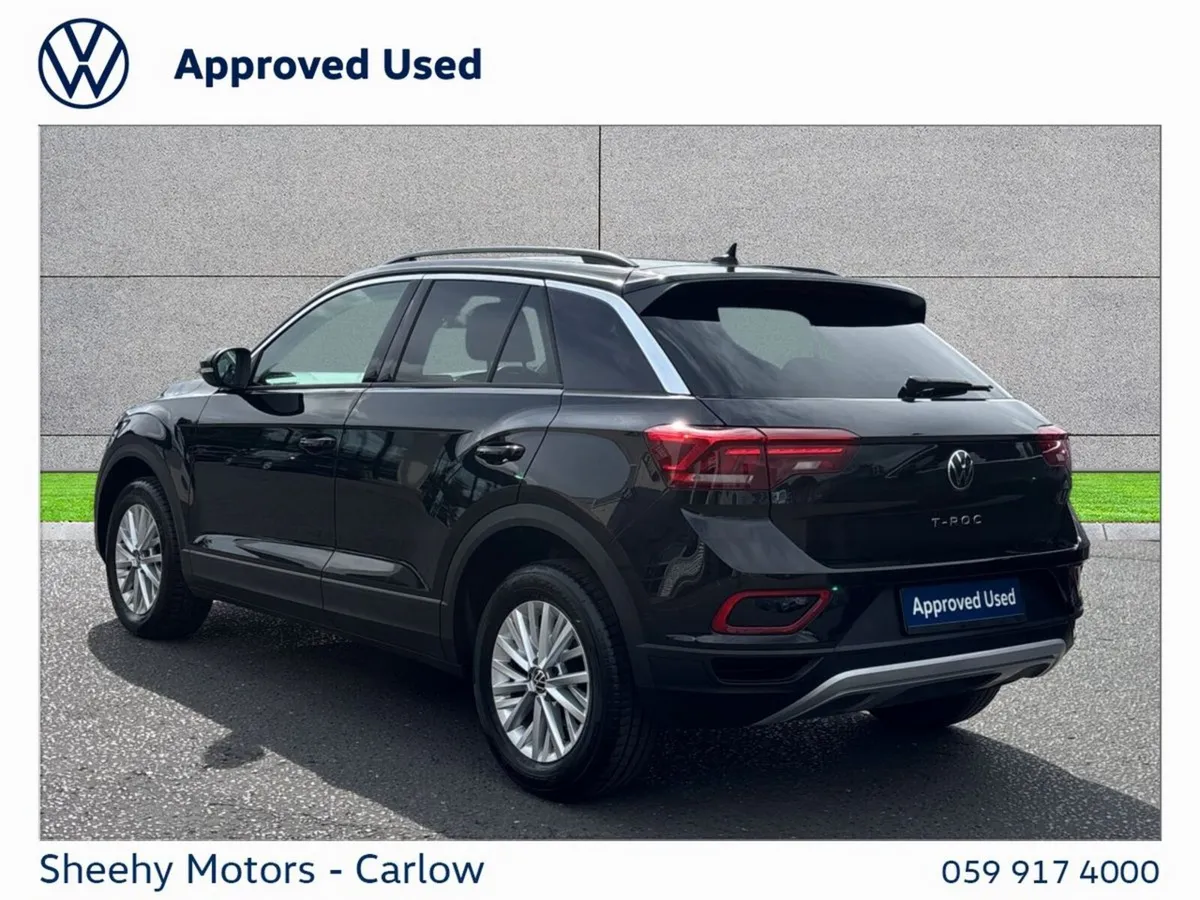 Volkswagen T-Roc SUV, Petrol, 2023, Black
