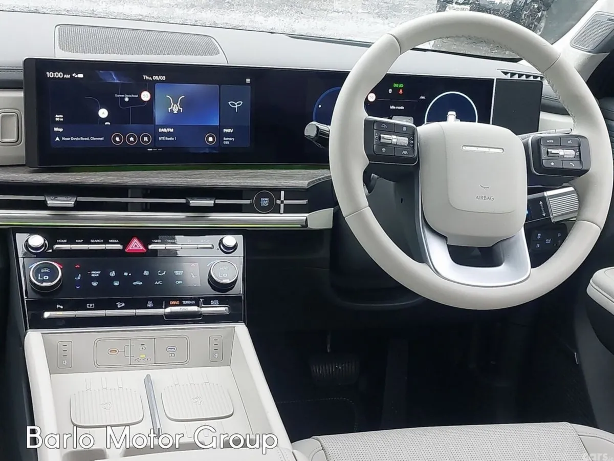 Hyundai Santa Fe SUV, Petrol Plug-in Hybrid, 2026, Black