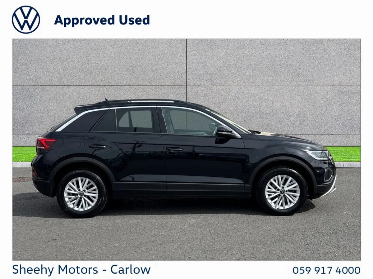 Volkswagen T-Roc SUV, Petrol, 2023, Black