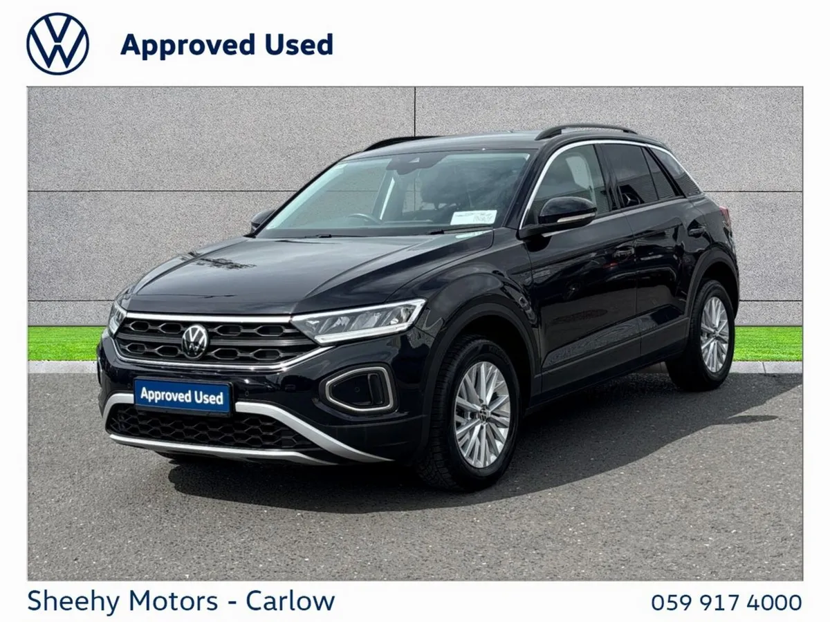 Volkswagen T-Roc SUV, Petrol, 2023, Black