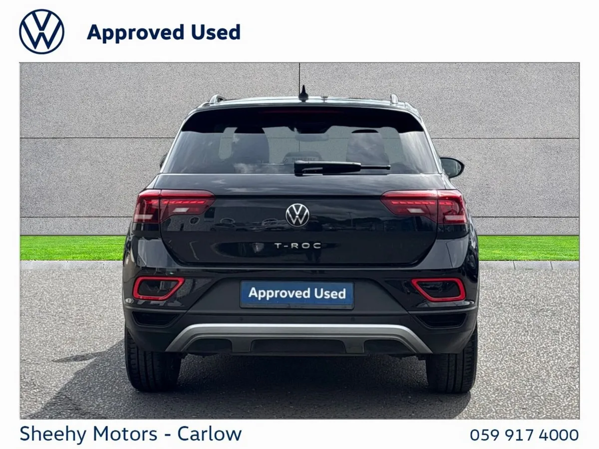 Volkswagen T-Roc SUV, Petrol, 2023, Black