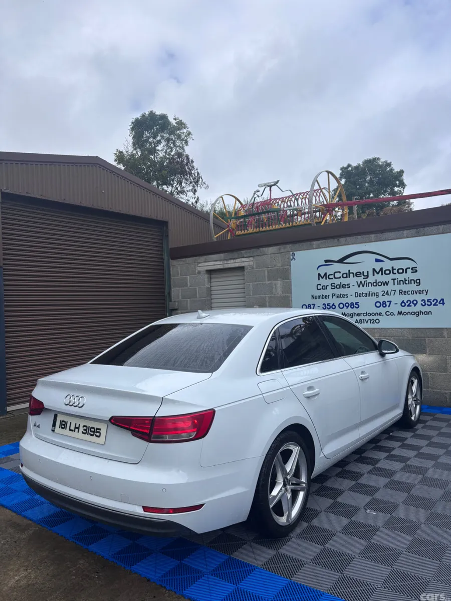 Audi A4 Saloon, Diesel, 2018, White