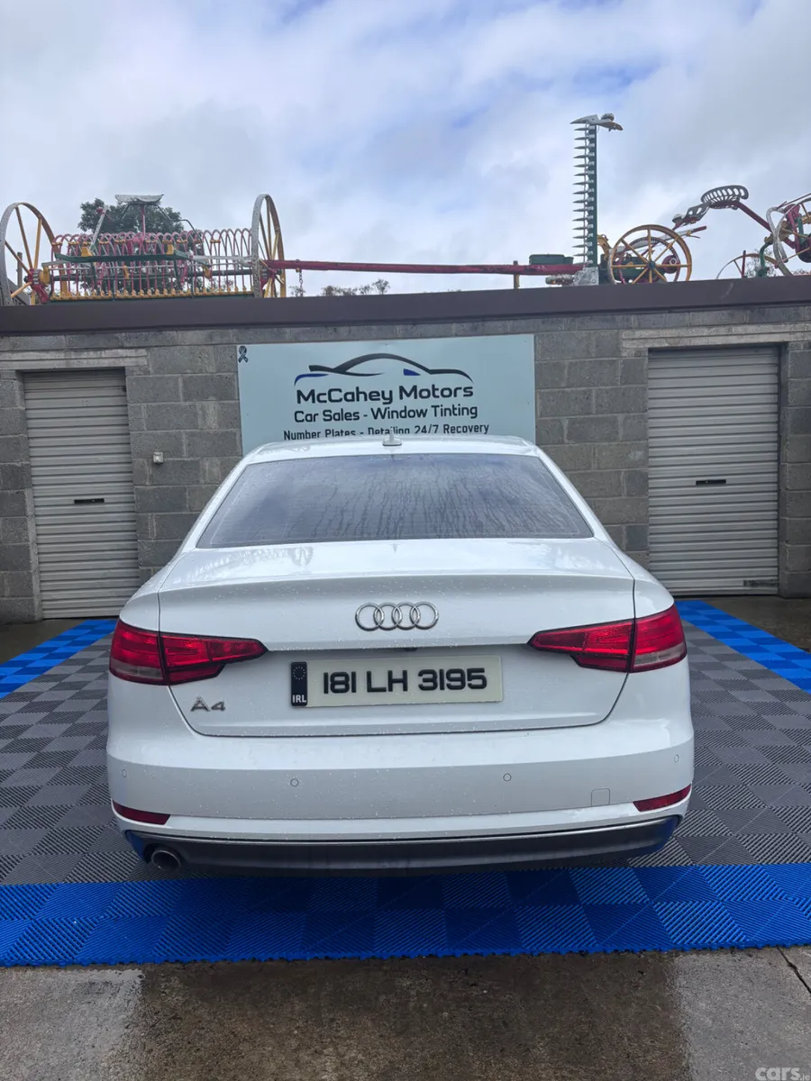 Audi A4 Saloon, Diesel, 2018, White
