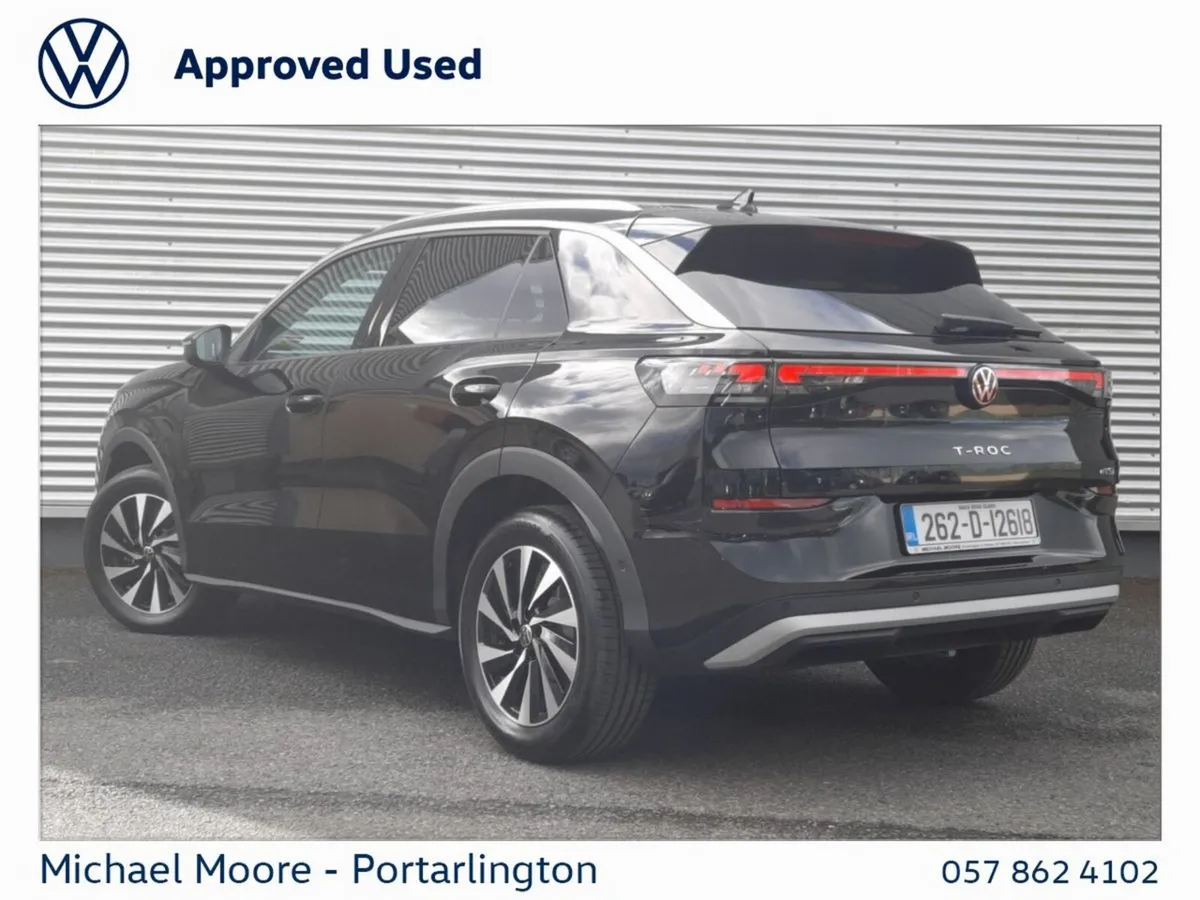 Volkswagen T-Roc SUV, Petrol, 2026, Black