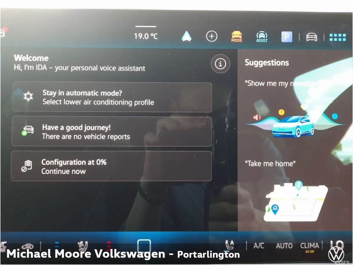 Volkswagen ID.7 Estate, Electric, 2027, Blue
