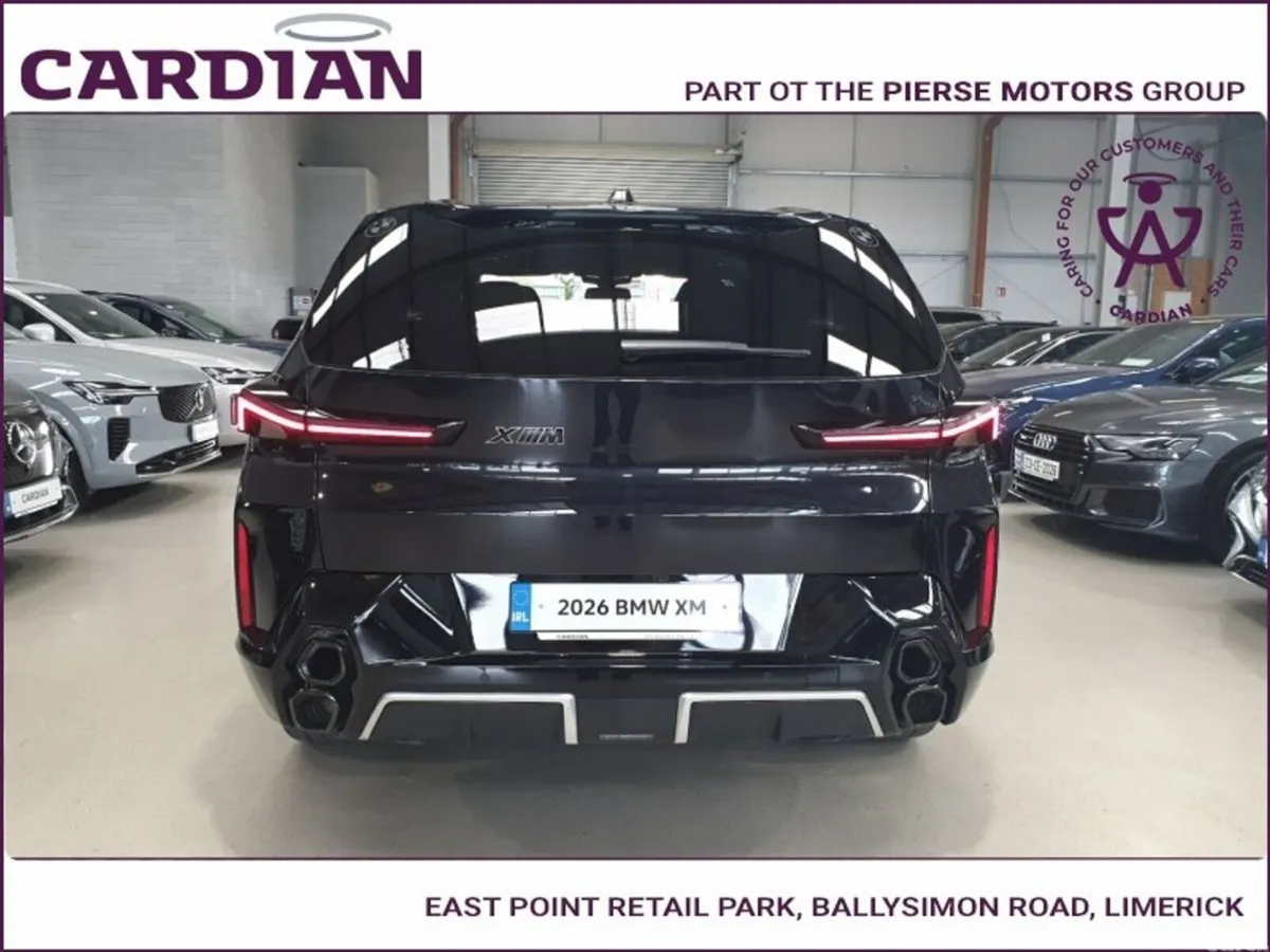 BMW XM SUV, Petrol Hybrid, 2026, Black