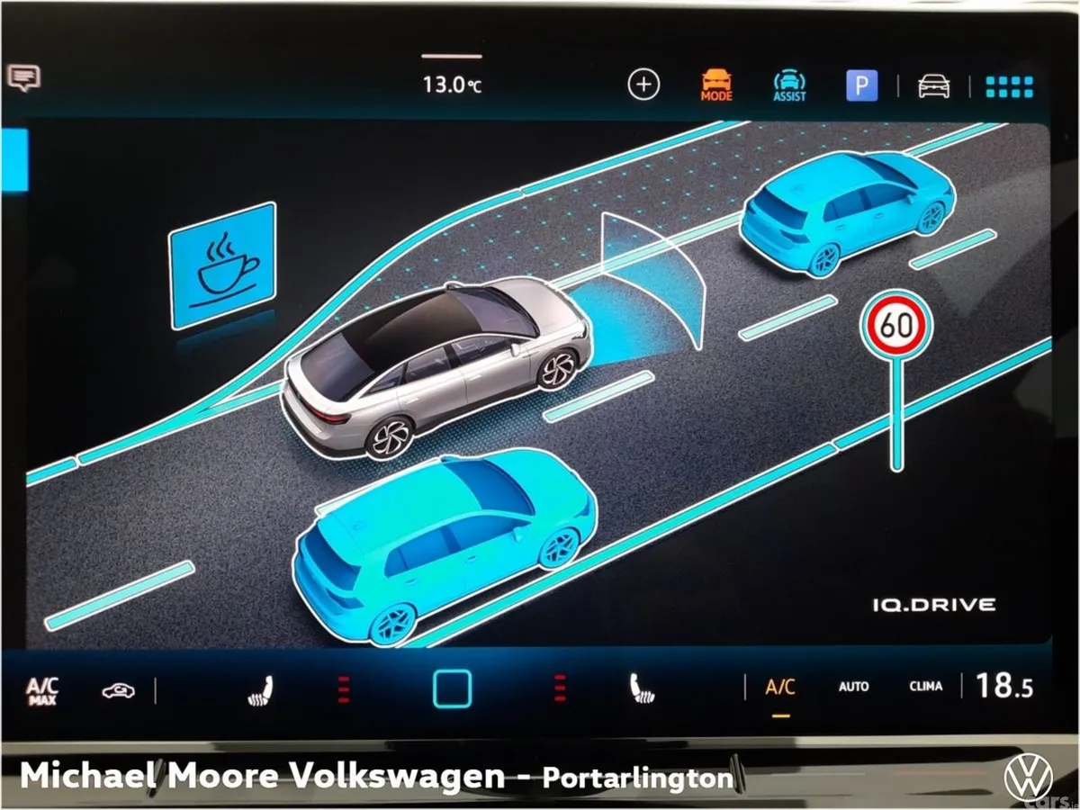 Volkswagen ID.7 Saloon, Electric, 2027, Blue