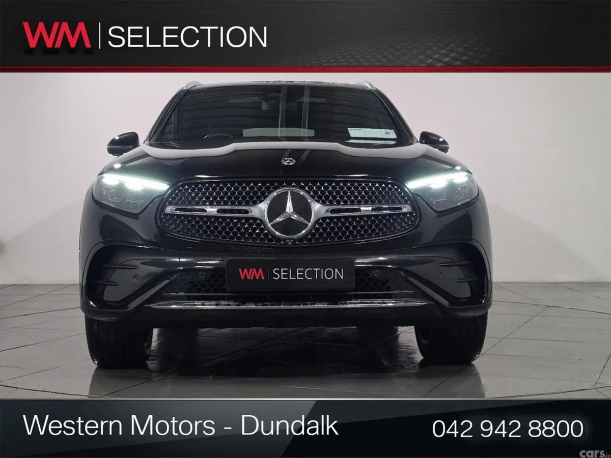 Mercedes-Benz GLC SUV, Petrol Plug-in Hybrid, 2025, Black