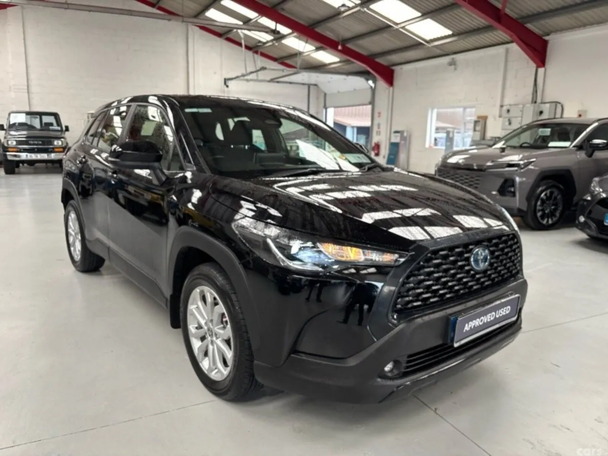 Toyota Corolla Cross SUV, Petrol Hybrid, 2023, Black