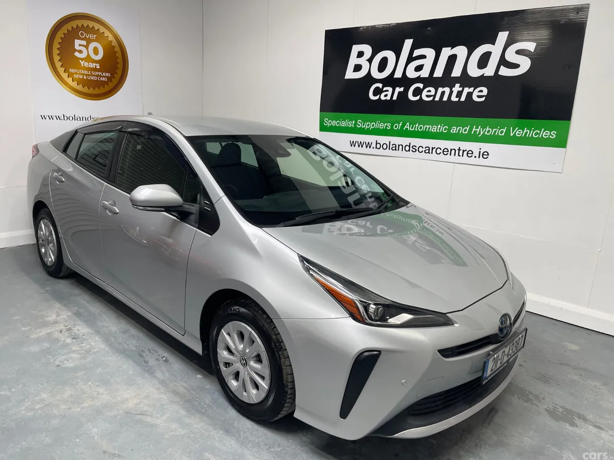 Toyota Prius Hatchback, Petrol Hybrid, 2021, Silver