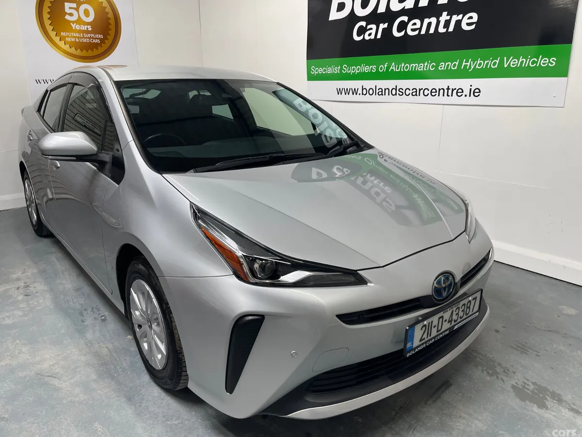 Toyota Prius Hatchback, Petrol Hybrid, 2021, Silver