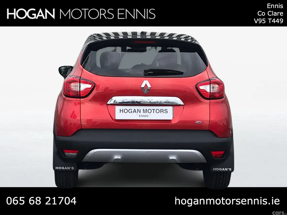 Renault Captur Hatchback, Diesel, 2017, Red