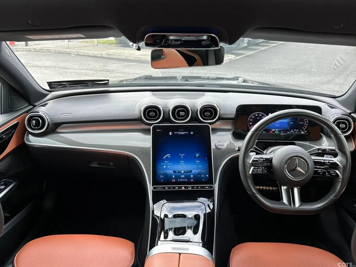 Mercedes-Benz C-Class Saloon, Petrol Plug-in Hybrid, 2022, Black