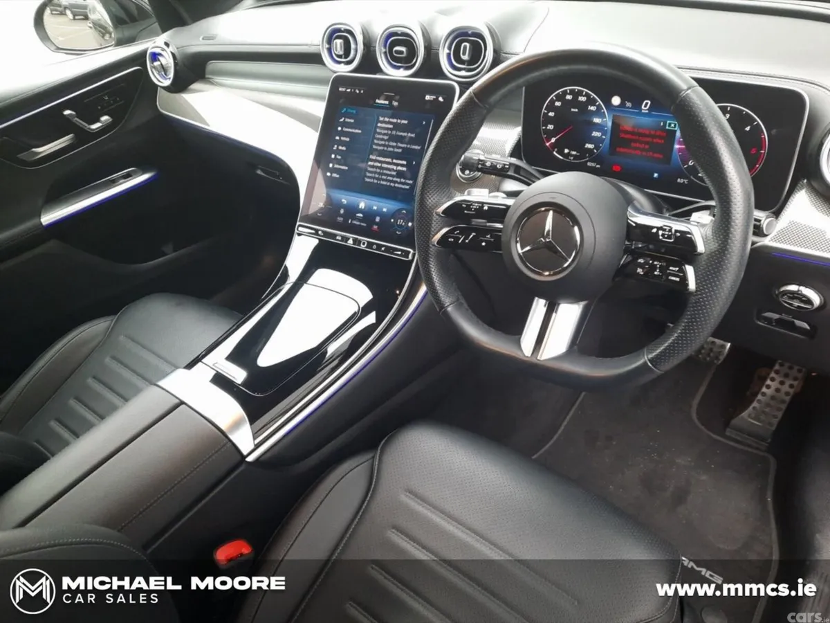 Mercedes-Benz GLC SUV, Diesel Hybrid, 2024, Black