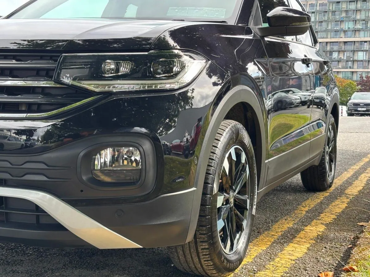 Volkswagen T-Cross SUV, Petrol, 2023, Black