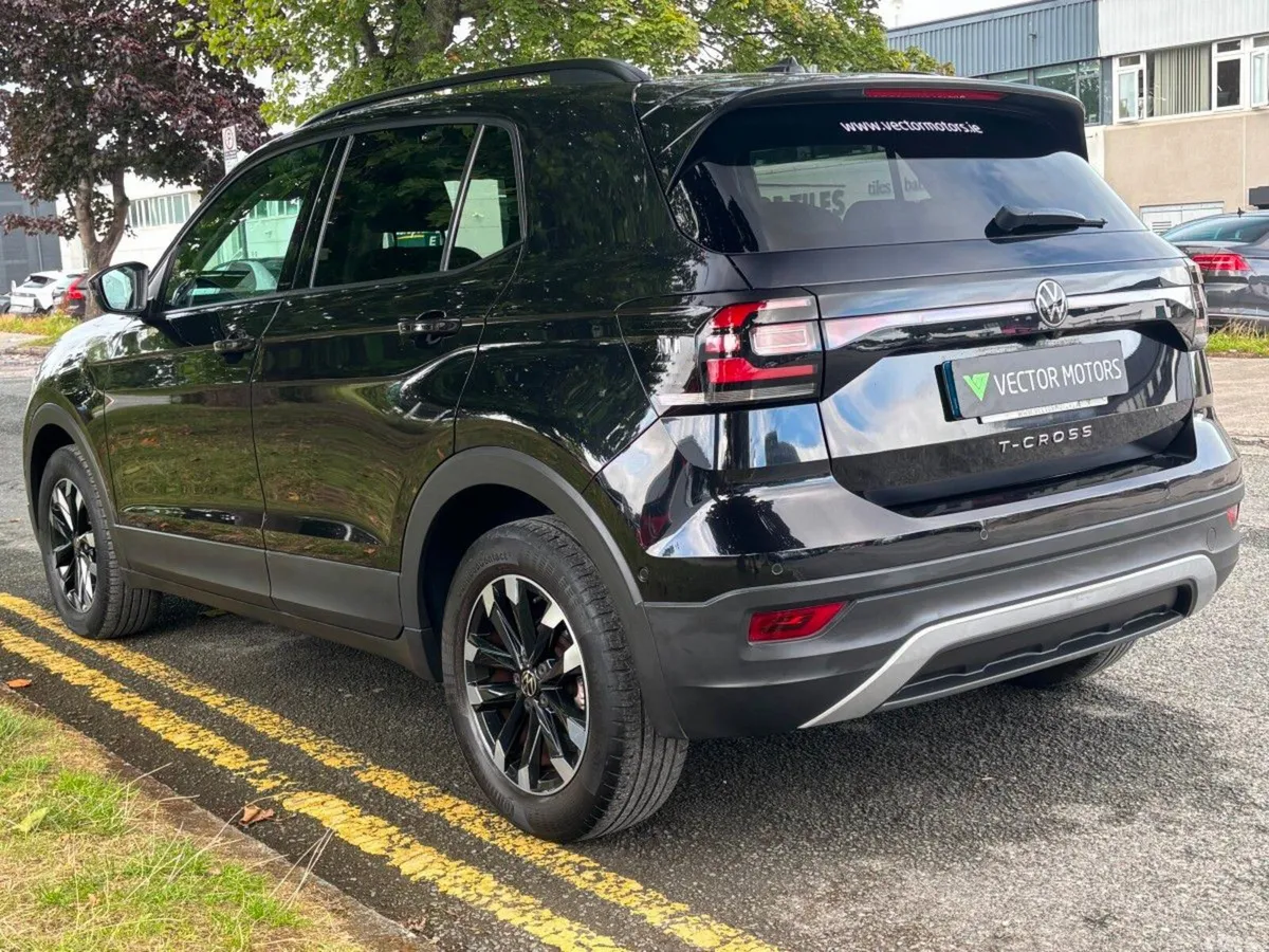 Volkswagen T-Cross SUV, Petrol, 2022, Black
