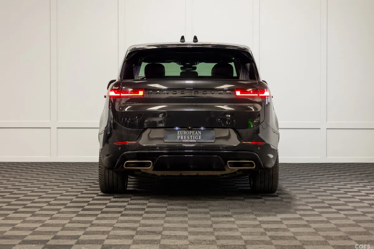 Land Rover Range Rover Sport SUV, Petrol Plug-in Hybrid, 2024, Black