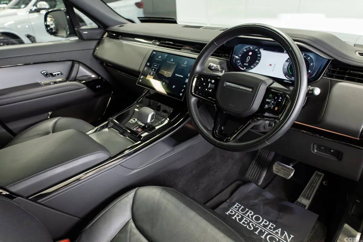 Land Rover Range Rover Sport SUV, Petrol Plug-in Hybrid, 2024, Black