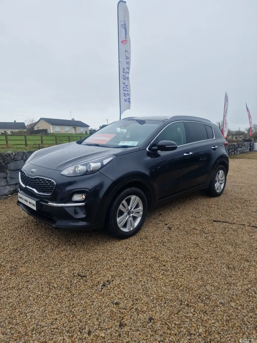 Kia Sportage SUV, Diesel, 2019, Black