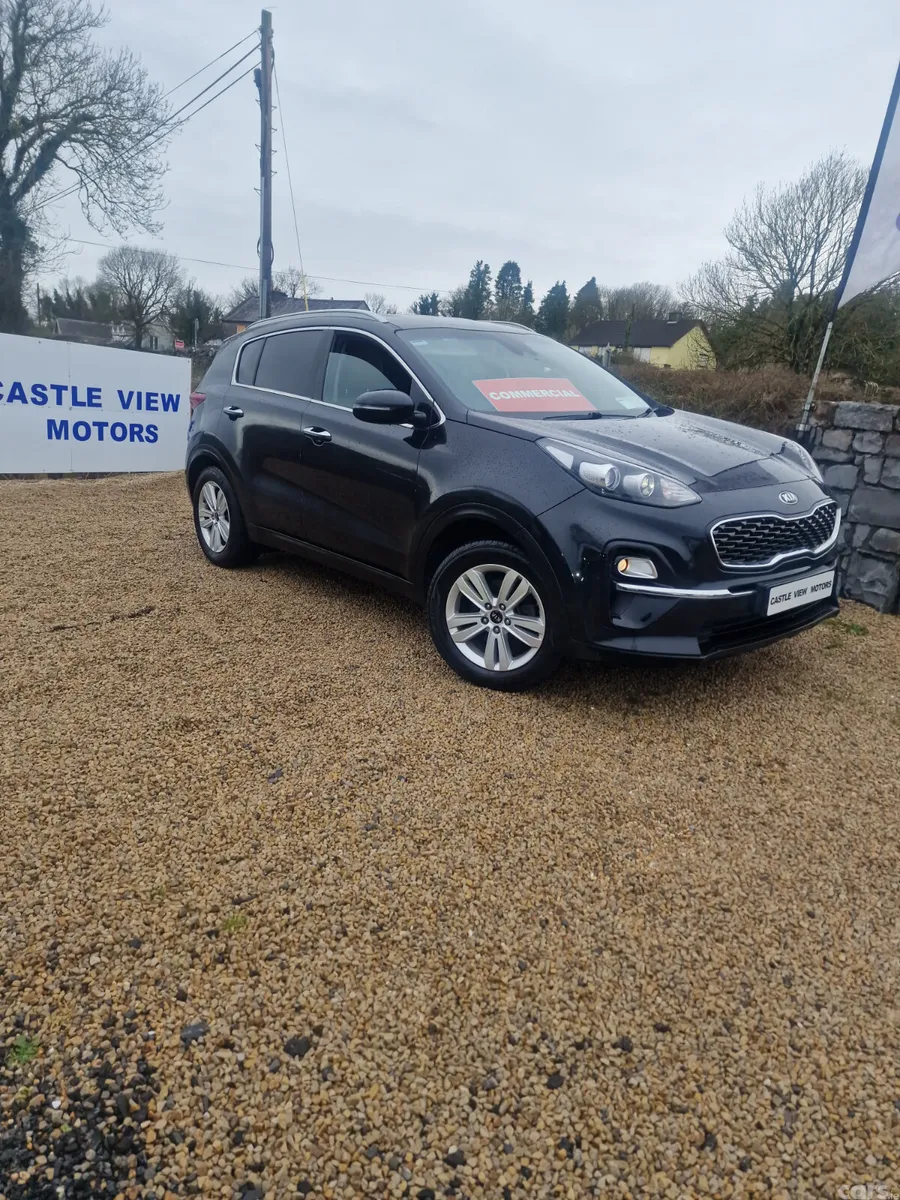 Kia Sportage SUV, Diesel, 2019, Black