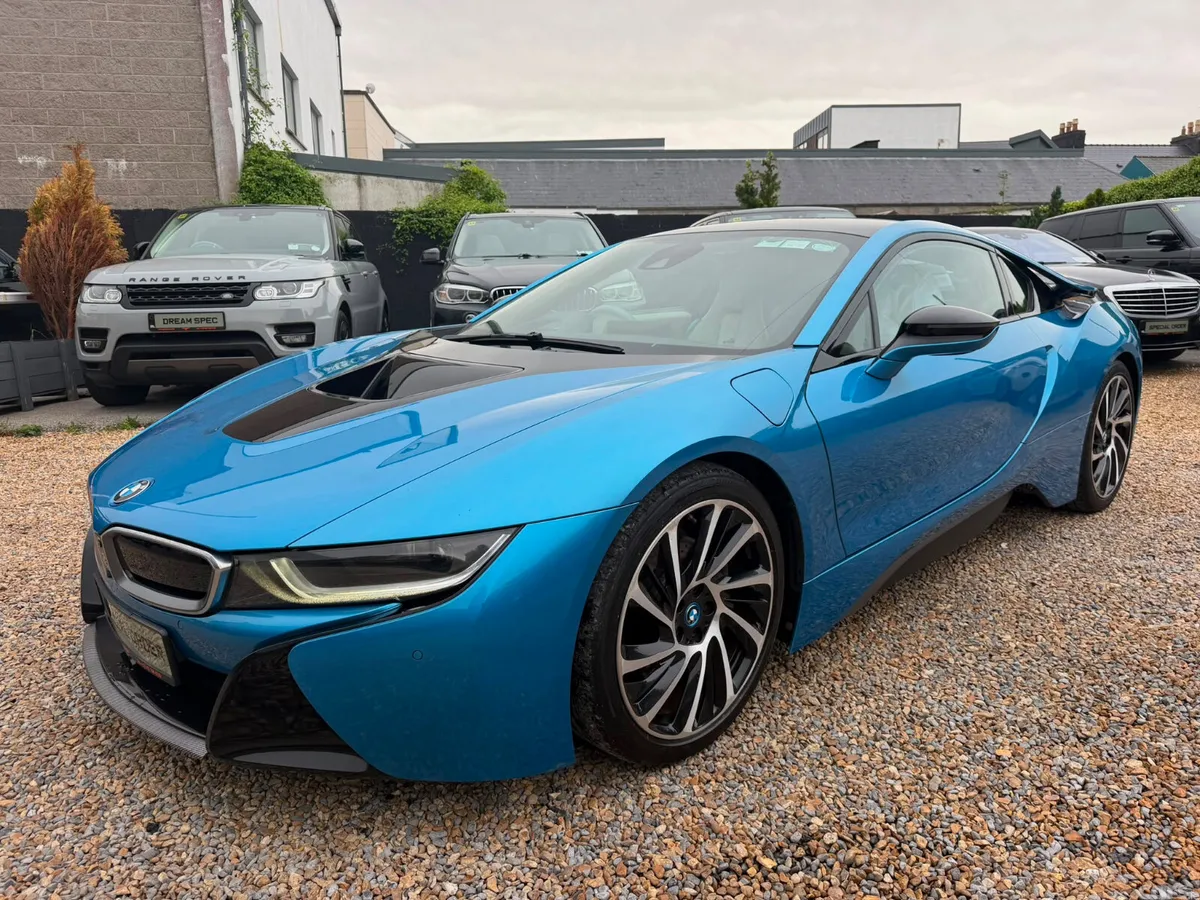 BMW i8 Coupe, Petrol Plug-in Hybrid, 2017, Blue