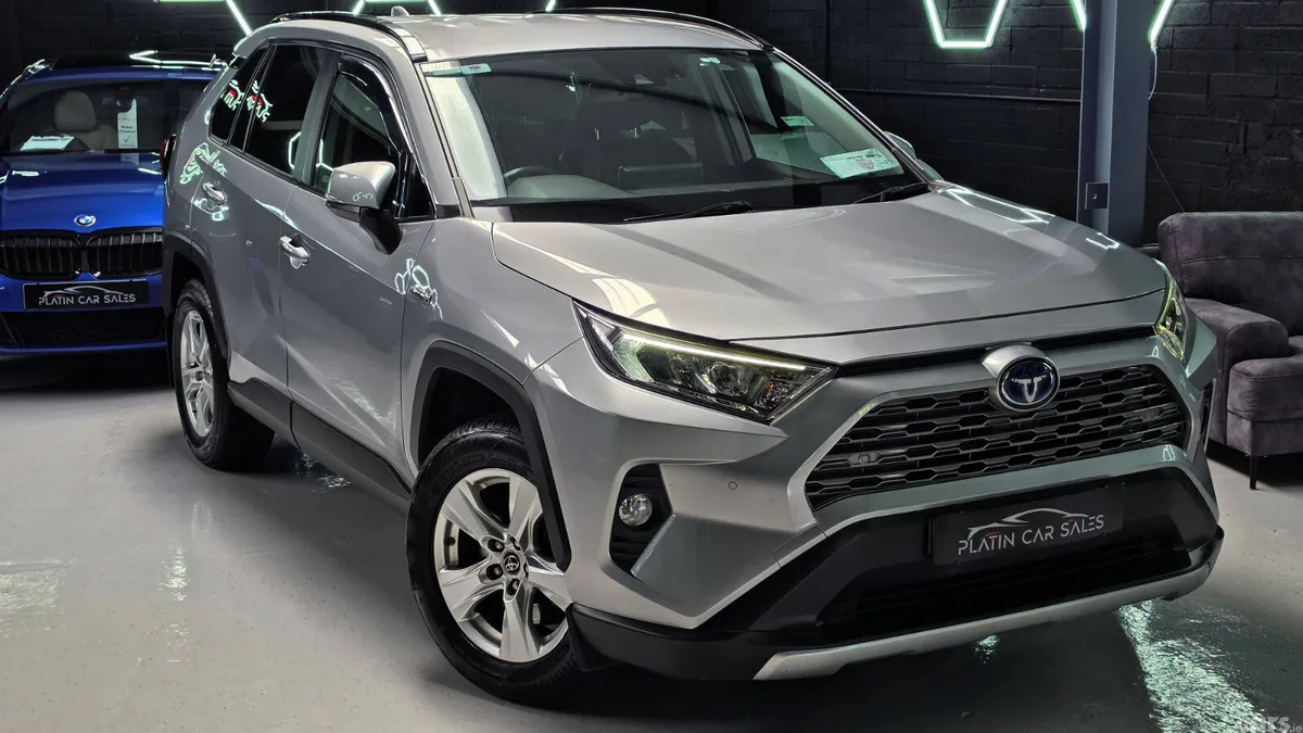 Toyota RAV4 SUV, Petrol Hybrid, 2019, Grey