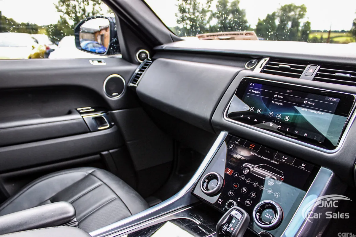 Land Rover Range Rover Sport SUV, Petrol Plug-in Hybrid, 2022, Black