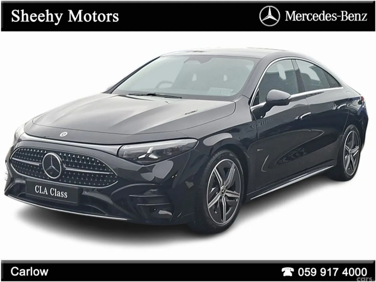 Mercedes-Benz CLA Saloon, Petrol Hybrid, 2027, Black