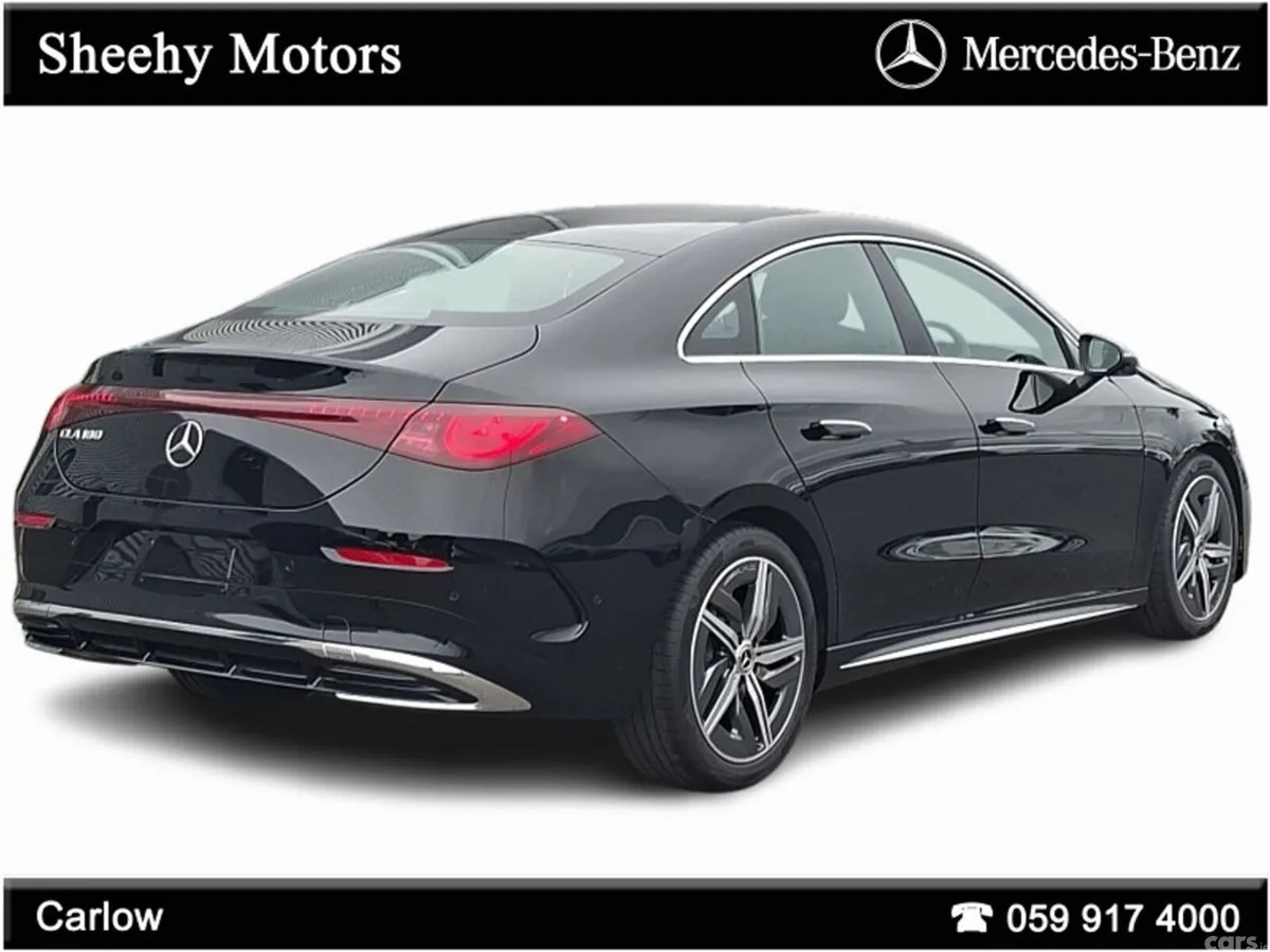 Mercedes-Benz CLA Saloon, Petrol Hybrid, 2027, Black