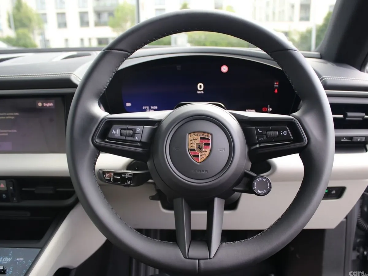 Porsche Macan SUV, Electric, 2026, Grey