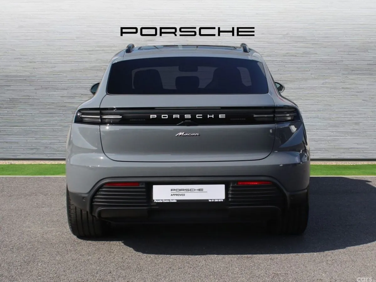 Porsche Macan SUV, Electric, 2026, Grey