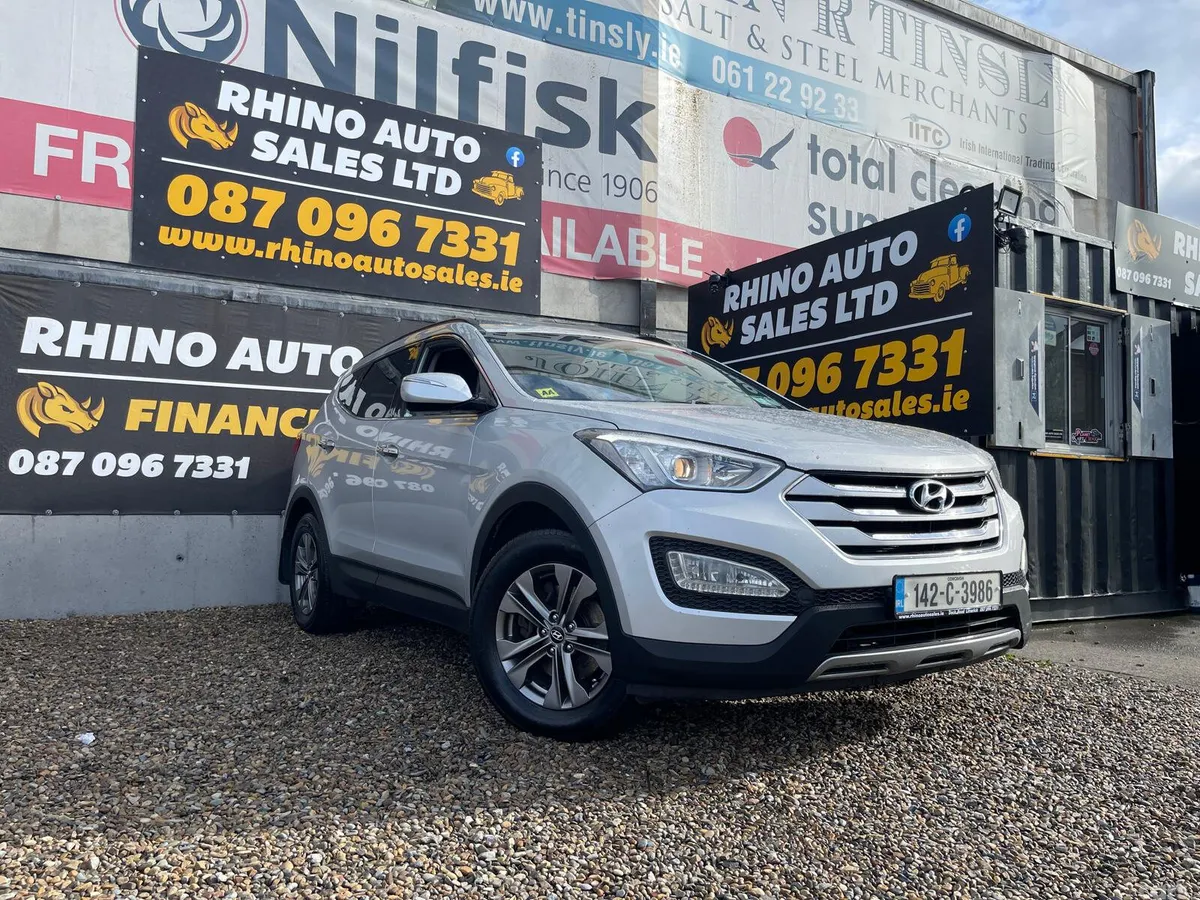 Hyundai Santa Fe SUV, Diesel, 2014, Silver