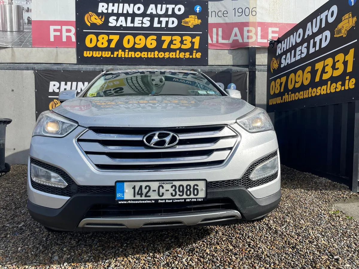 Hyundai Santa Fe SUV, Diesel, 2014, Silver
