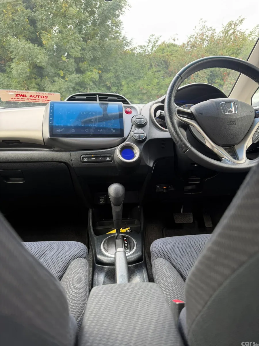 Honda Fit Hatchback, Petrol Hybrid, 2012, White