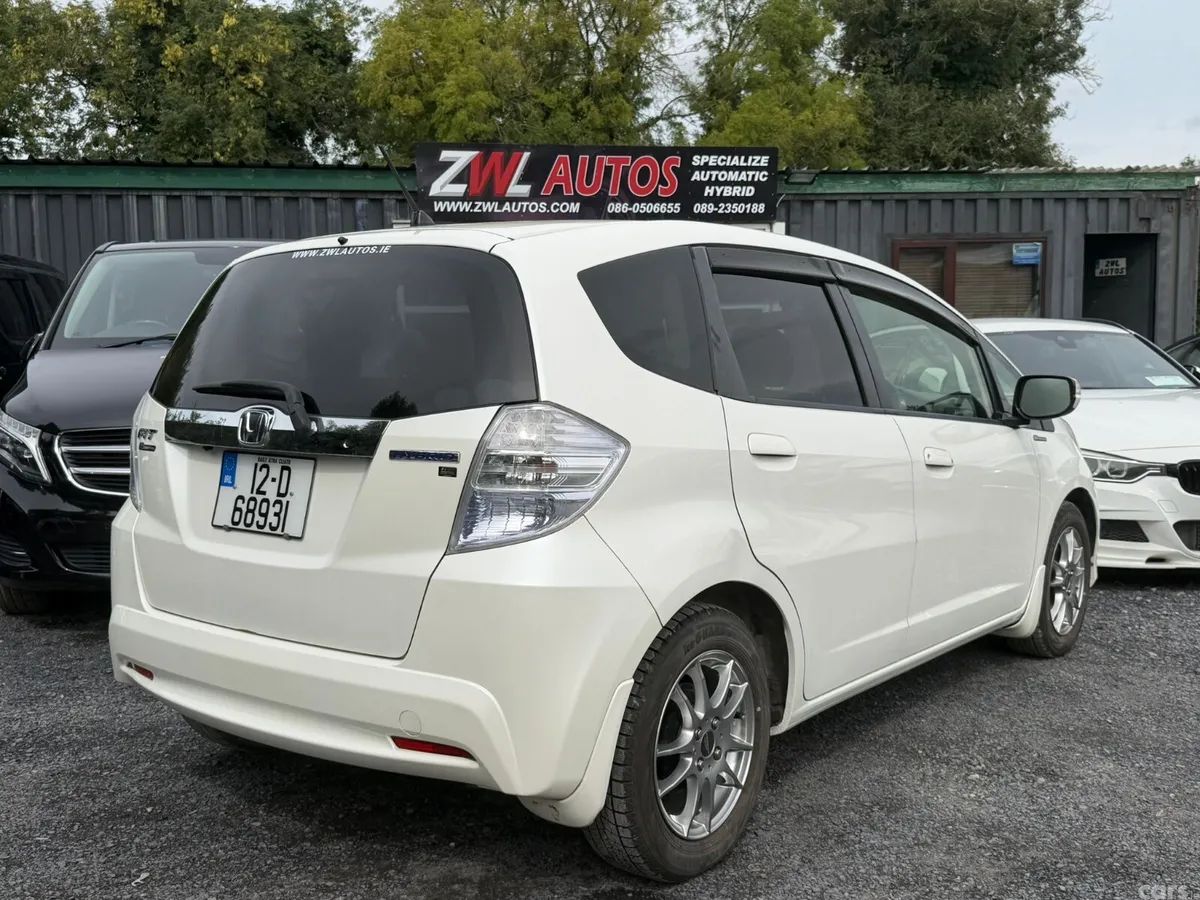 Honda Fit Hatchback, Petrol Hybrid, 2012, White