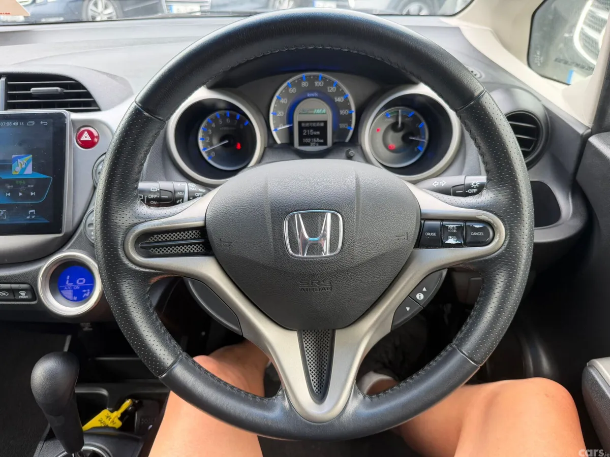Honda Fit Hatchback, Petrol Hybrid, 2012, White