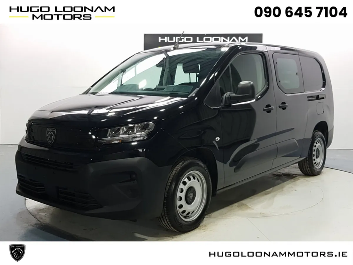 Peugeot Partner Van, Diesel, 2026, Black