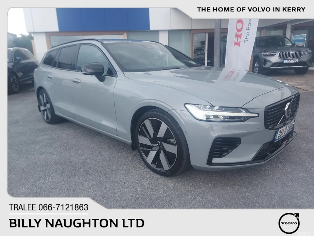Volvo V60 Estate, Petrol Plug-in Hybrid, 2025, Grey