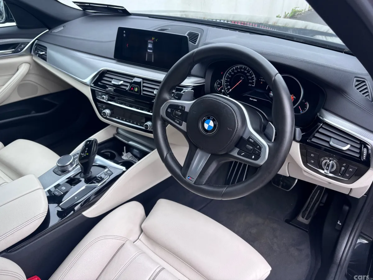 BMW 5-Series Saloon, Petrol, 2018, Black
