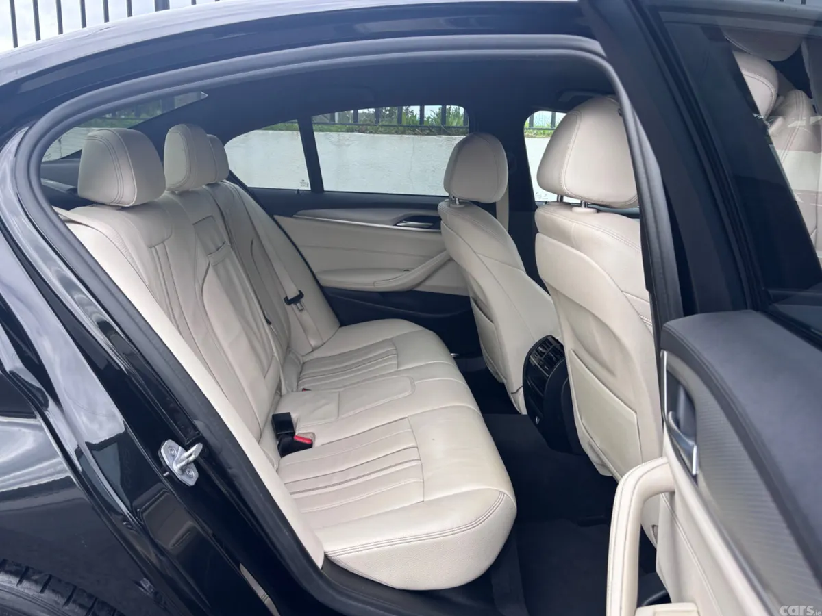 BMW 5-Series Saloon, Petrol, 2018, Black