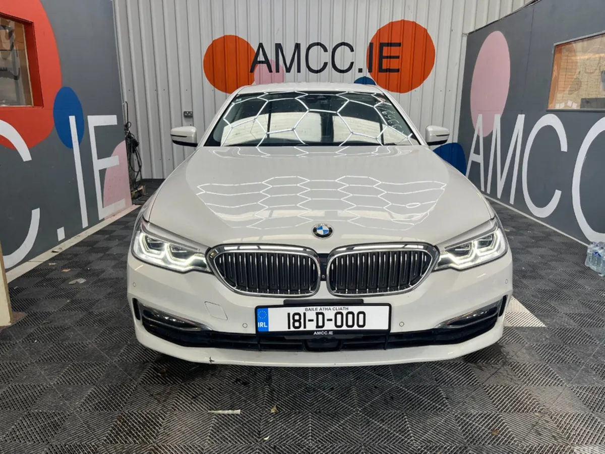 BMW 5-Series Saloon, Diesel, 2018, White