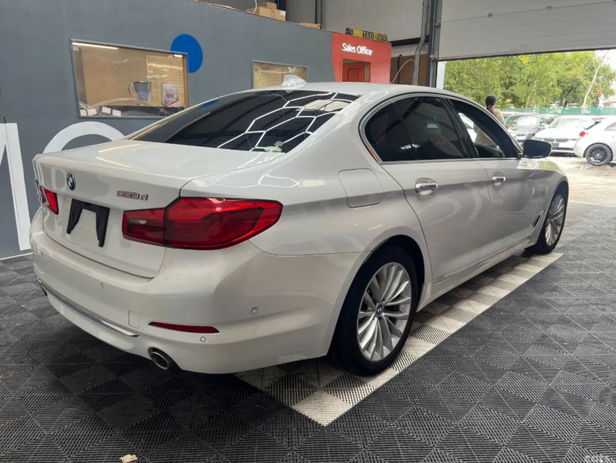 BMW 5-Series Saloon, Diesel, 2018, White