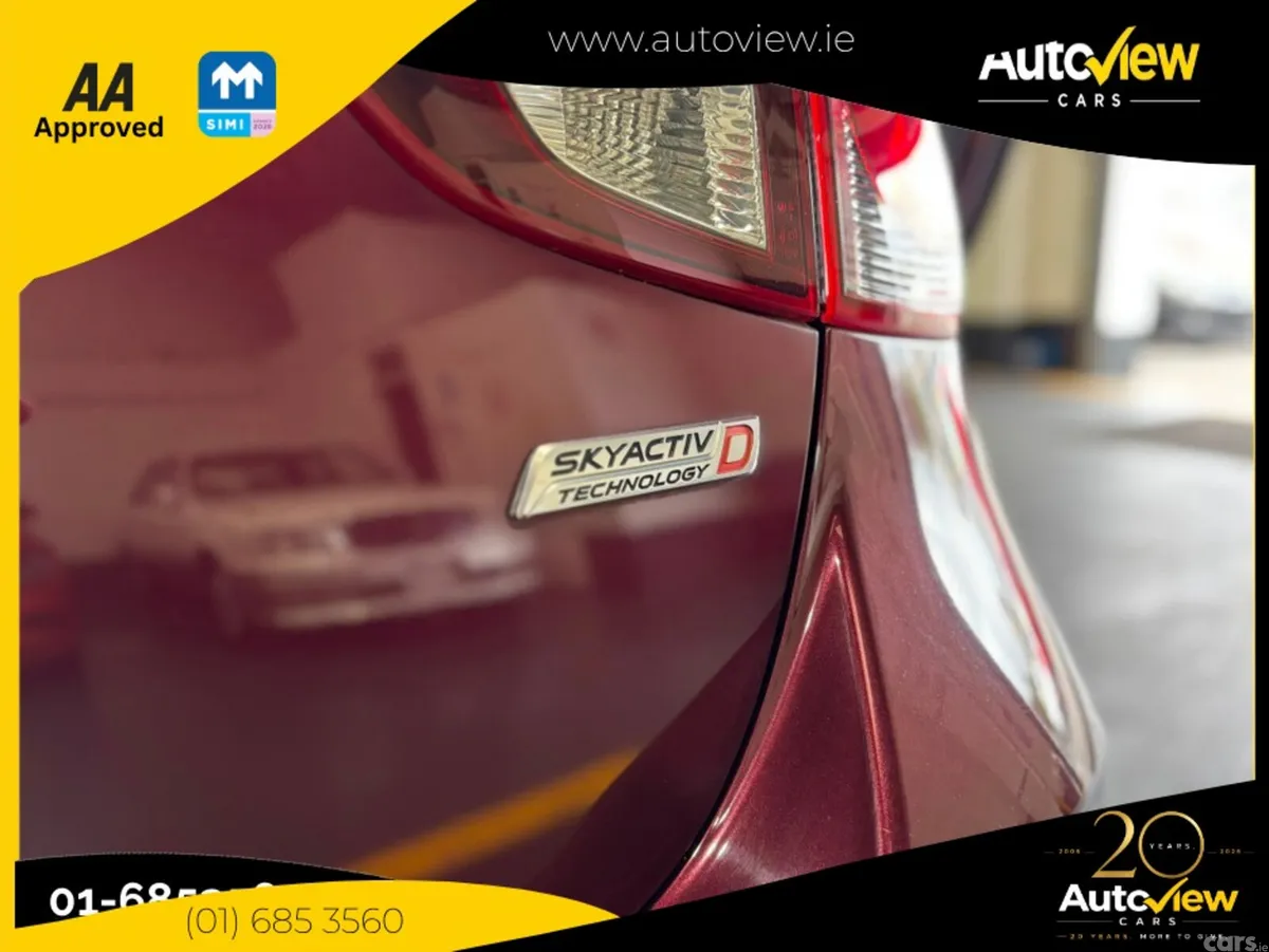 Mazda Demio Hatchback, Diesel, 2016, Red