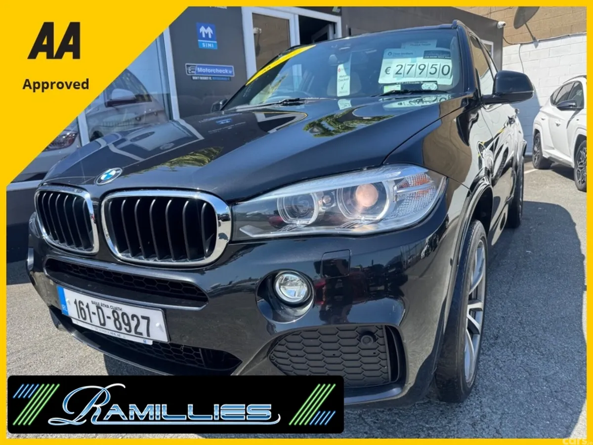 BMW X5 SUV, Diesel, 2016, Black