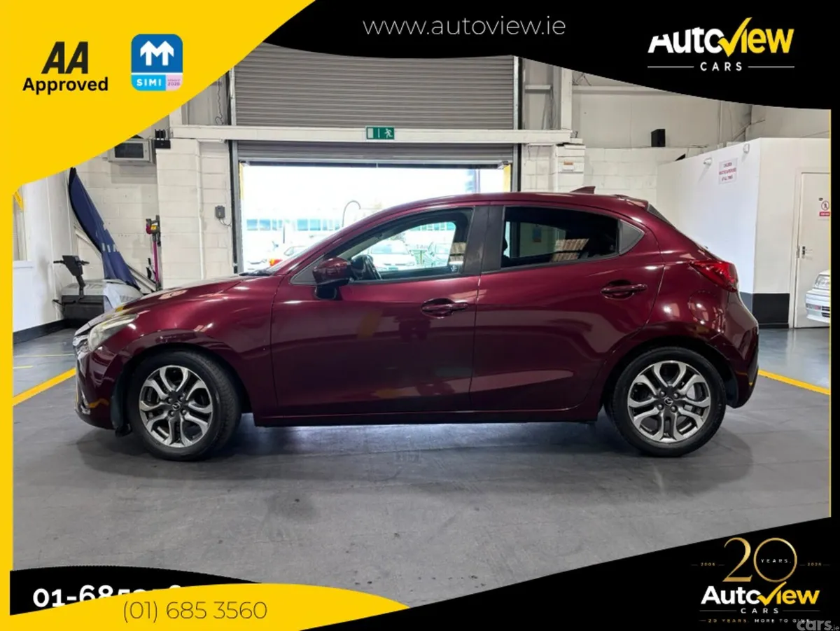 Mazda Demio Hatchback, Diesel, 2016, Red