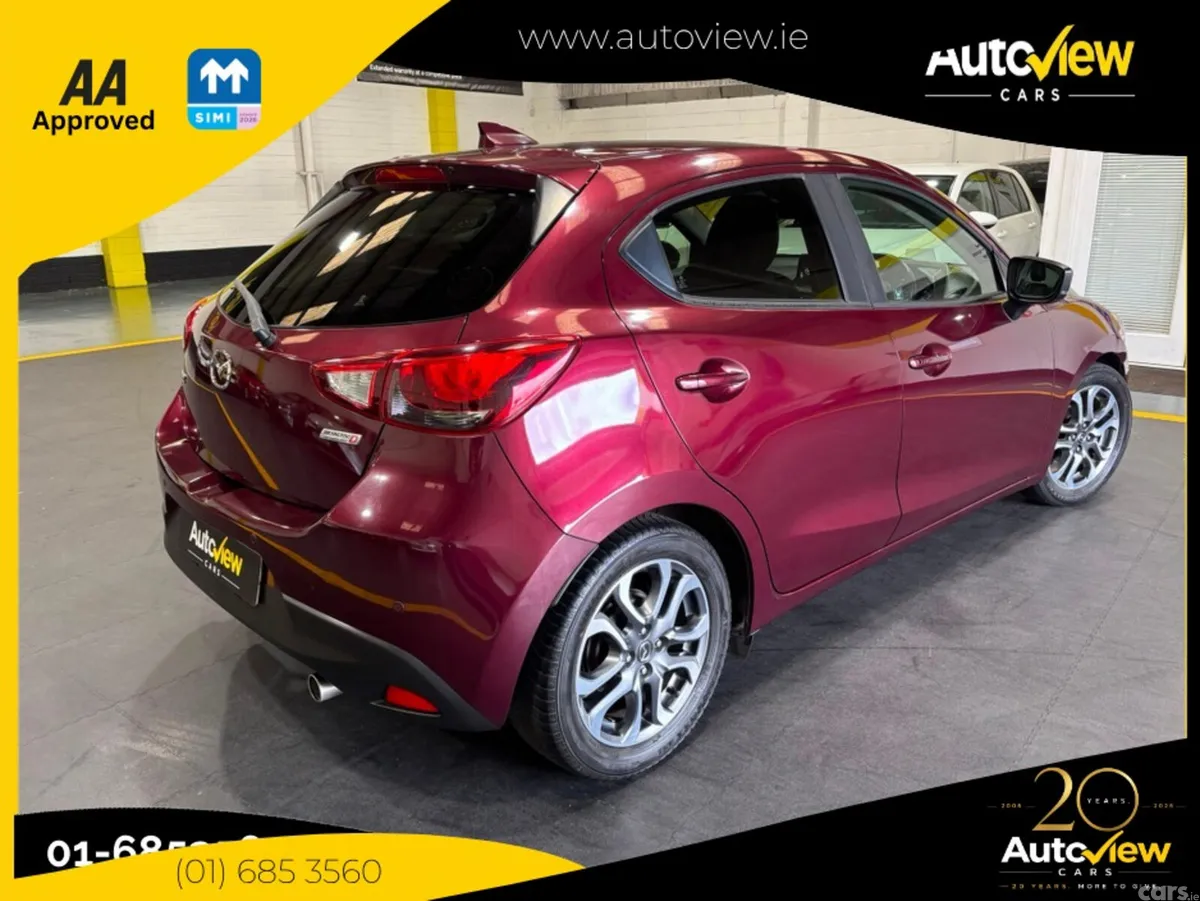 Mazda Demio Hatchback, Diesel, 2016, Red